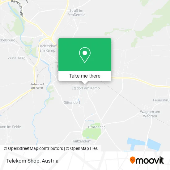 Telekom Shop map