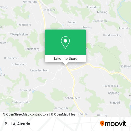 BILLA map