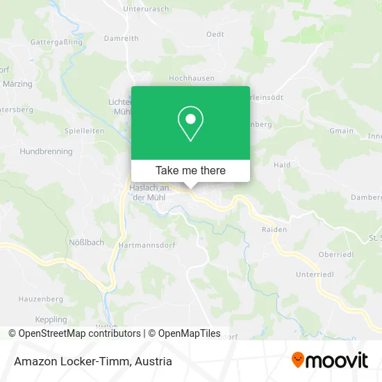 Amazon Locker-Timm map