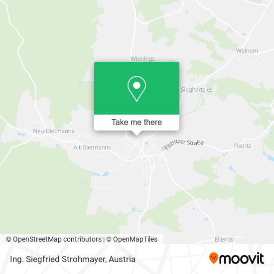 Ing. Siegfried Strohmayer map