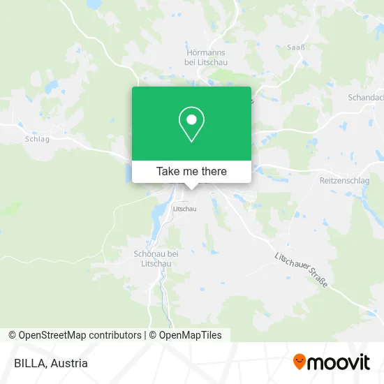 BILLA map