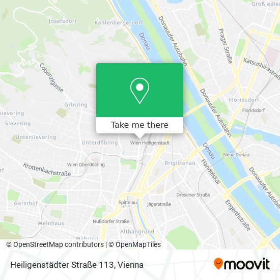 Heiligenstädter Straße 113 map