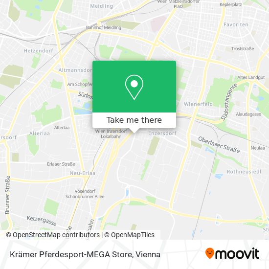 Krämer Pferdesport-MEGA Store map