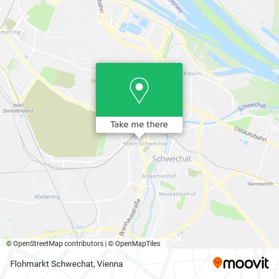 Flohmarkt Schwechat map