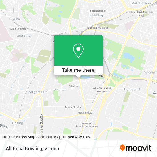 Alt Erlaa Bowling map