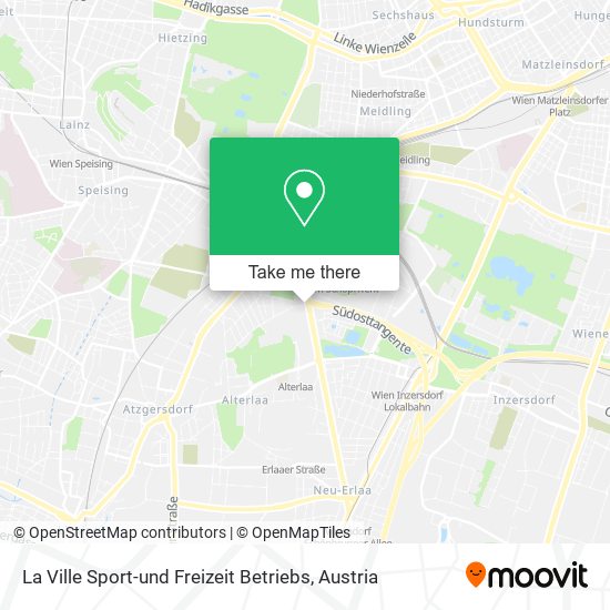 La Ville Sport-und Freizeit Betriebs map