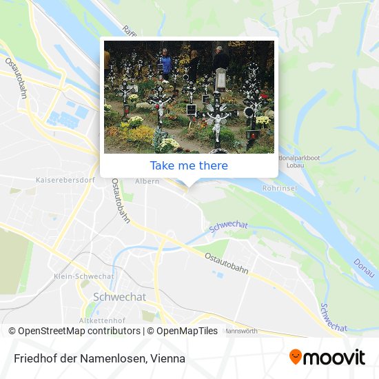 Friedhof der Namenlosen map