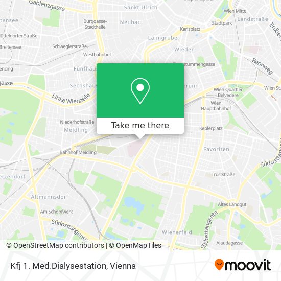 Kfj 1. Med.Dialysestation map