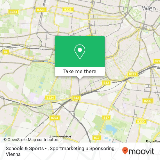 Schools & Sports - , Sportmarketing u Sponsoring map