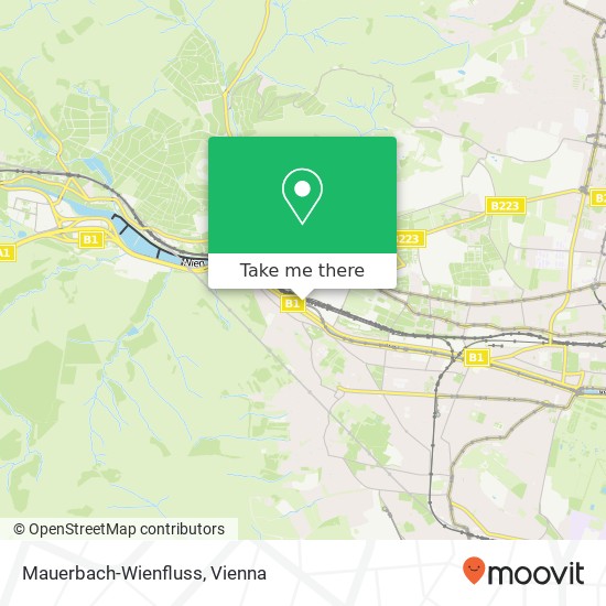 Mauerbach-Wienfluss map