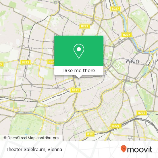 Theater Spielraum map