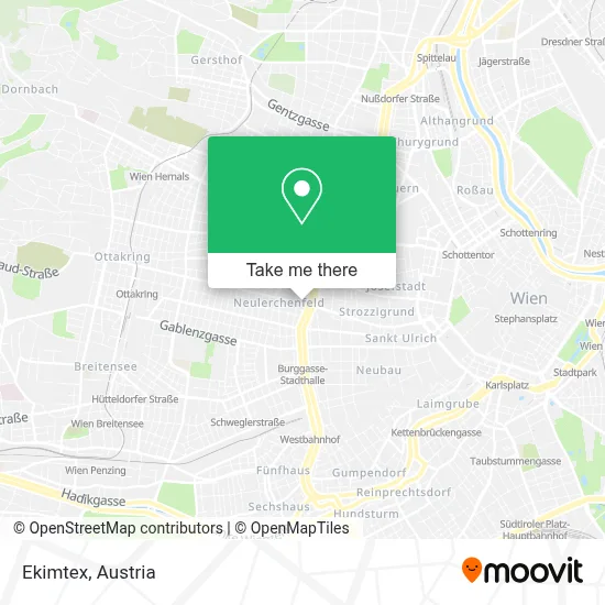 Ekimtex map