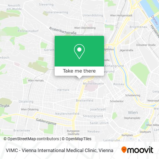 VIMC - Vienna International Medical Clinic map