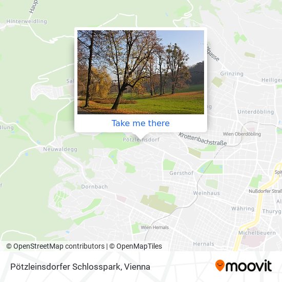 Pötzleinsdorfer Schlosspark map