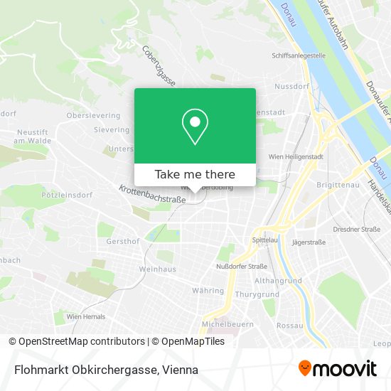 Flohmarkt Obkirchergasse map