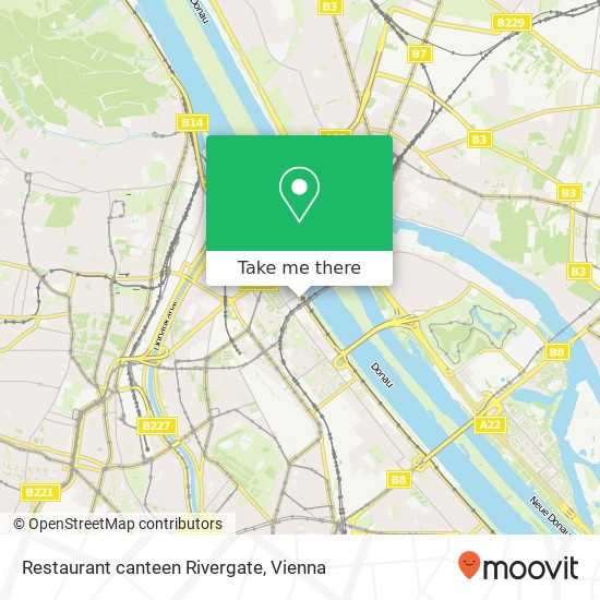 Restaurant canteen Rivergate map