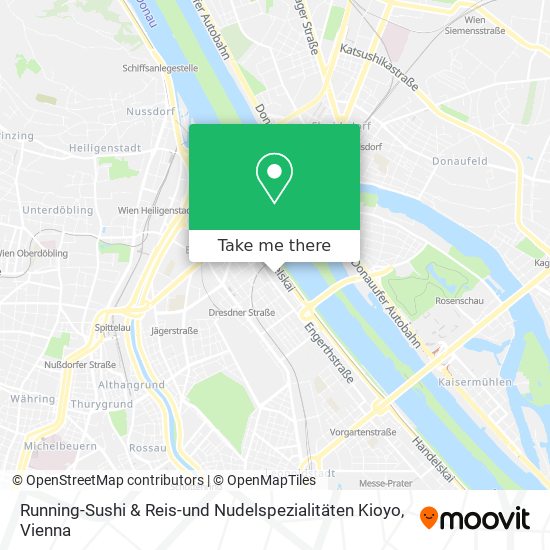 Running-Sushi & Reis-und Nudelspezialitäten Kioyo map