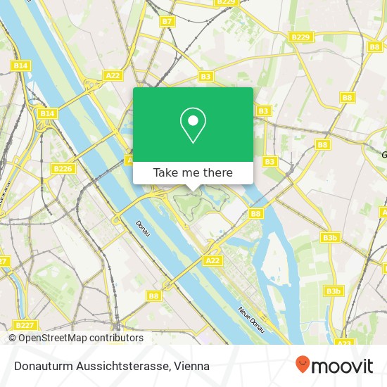 Donauturm Aussichtsterasse map