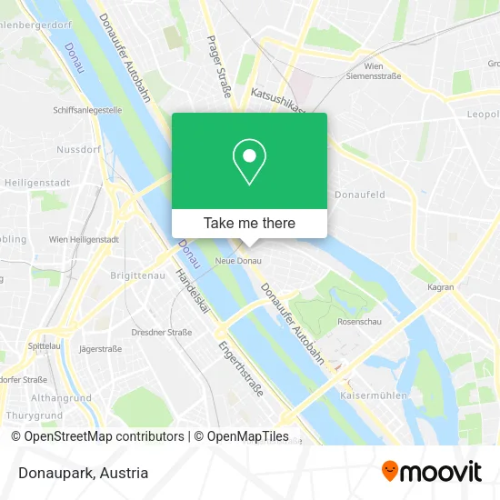 Donaupark map