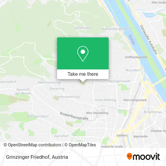 Grinzinger Friedhof map