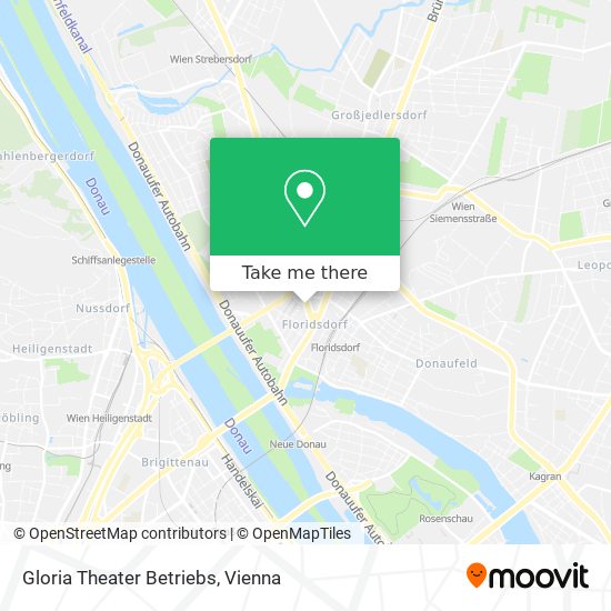 Gloria Theater Betriebs map