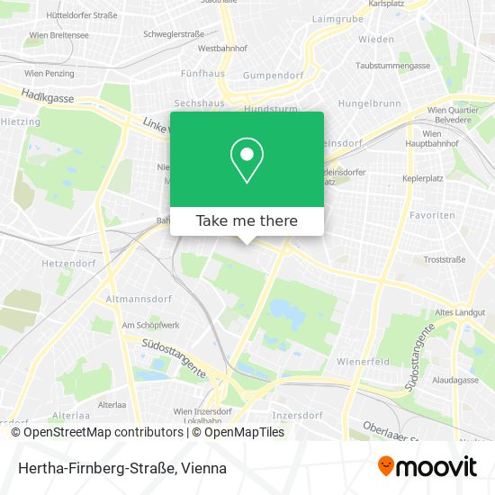 Hertha-Firnberg-Straße map