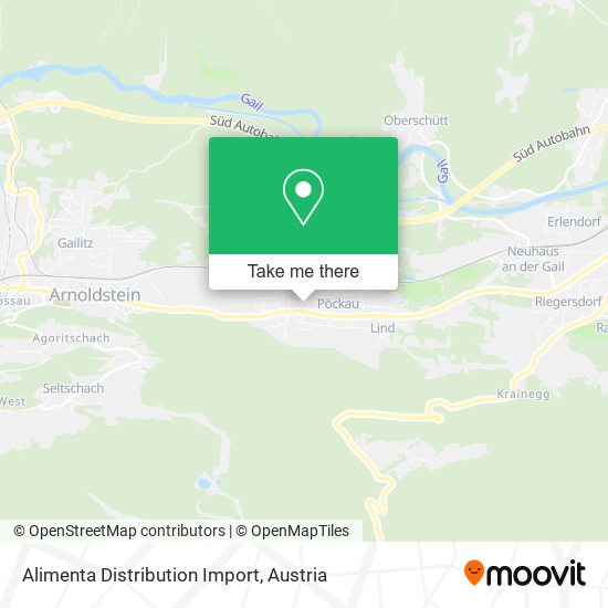 Alimenta Distribution Import map