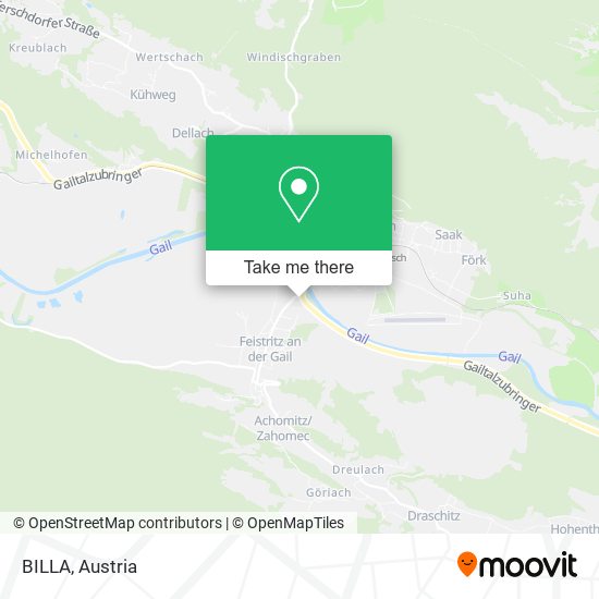 BILLA map