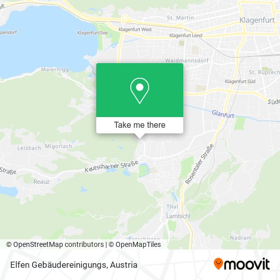 Elfen Gebäudereinigungs map