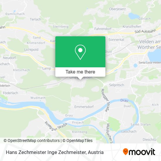 Hans Zechmeister Inge Zechmeister map