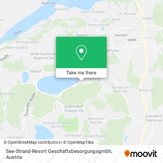 See-Strand-Resort Geschäftsbesorgungsgmbh map