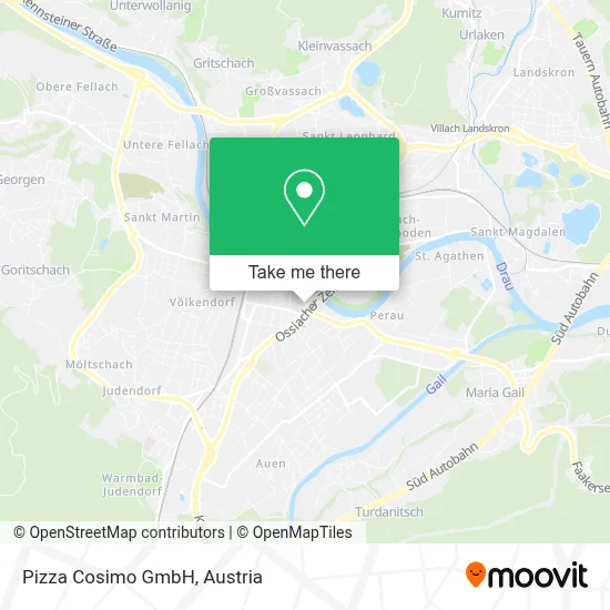 Pizza Cosimo GmbH map
