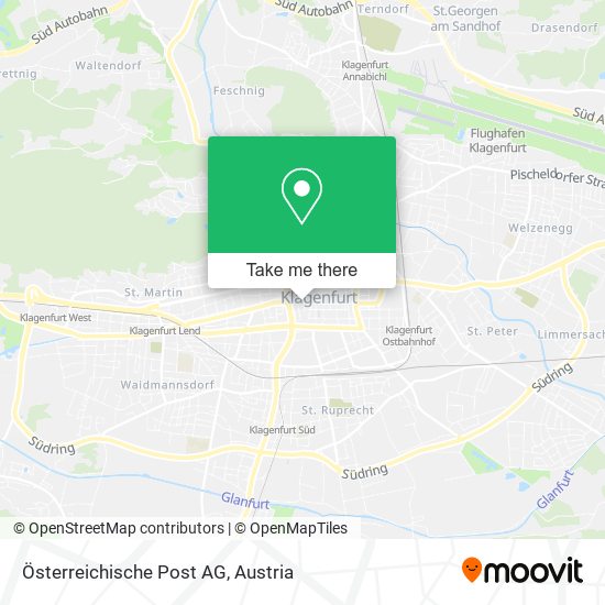 Österreichische Post AG map