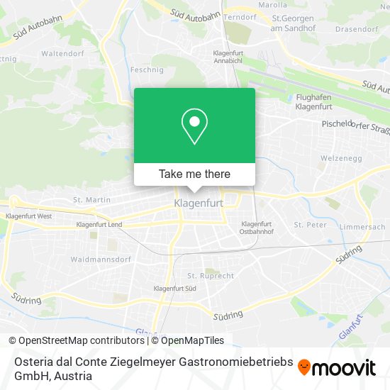 Osteria dal Conte Ziegelmeyer Gastronomiebetriebs GmbH map