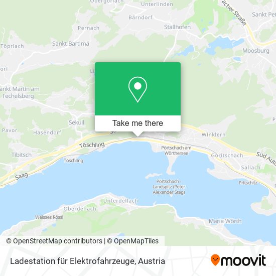 Ladestation für Elektrofahrzeuge map