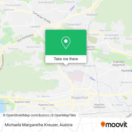 Michaela Margarethe Kreuzer map