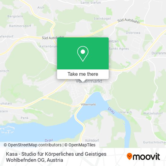Kasa - Studio für Körperliches und Geistiges Wohlbefnden OG map