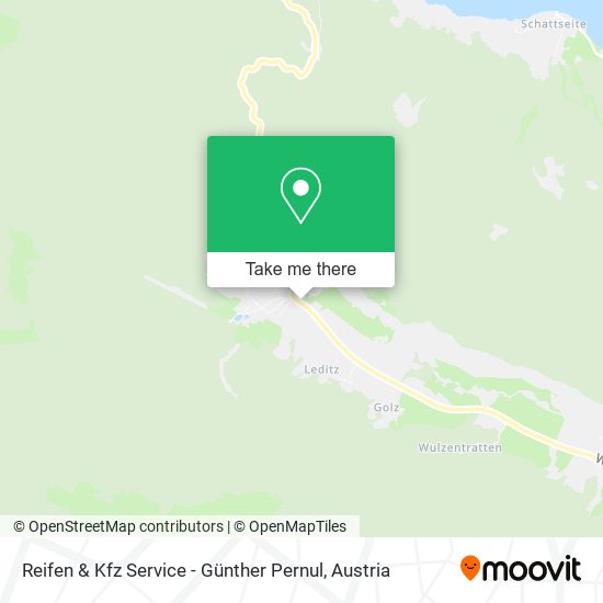 Reifen & Kfz Service - Günther Pernul map