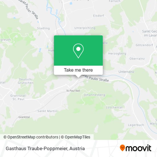 Gasthaus Traube-Poppmeier map
