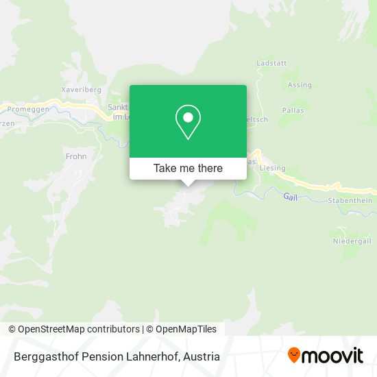Berggasthof Pension Lahnerhof map