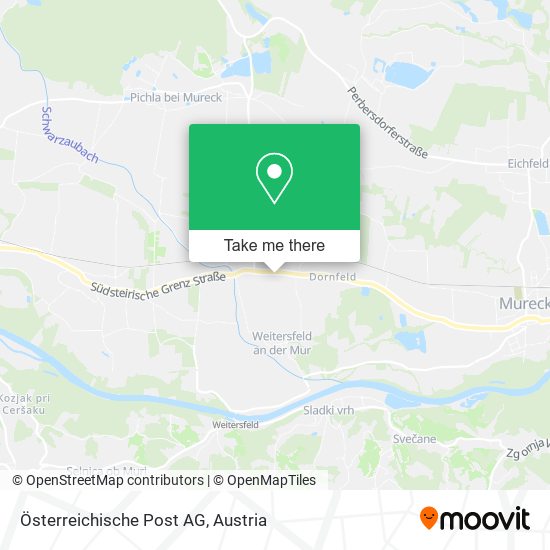 Österreichische Post AG map