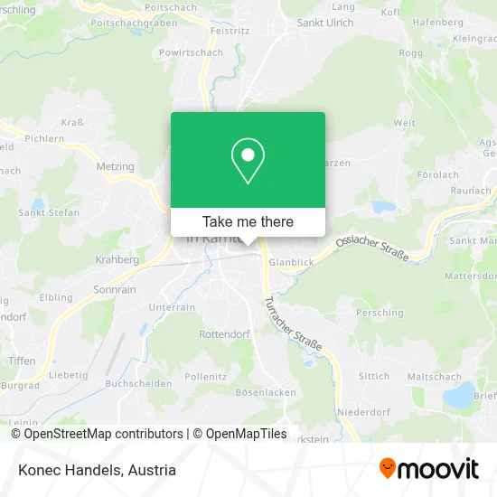 Konec Handels map