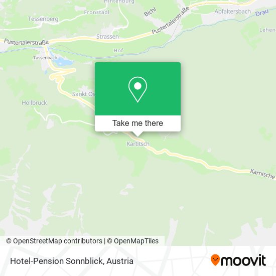 Hotel-Pension Sonnblick map