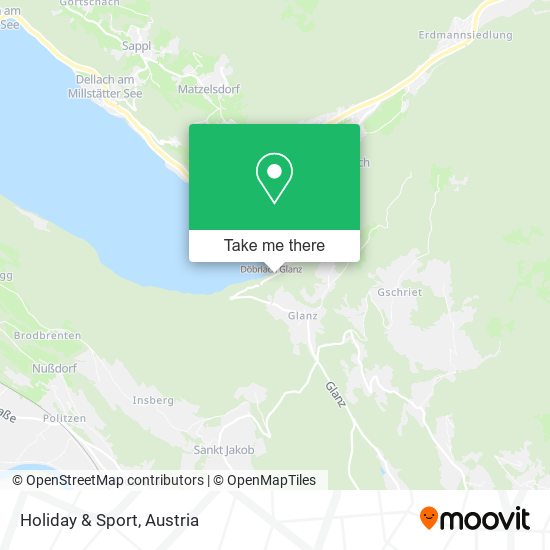 Holiday & Sport map