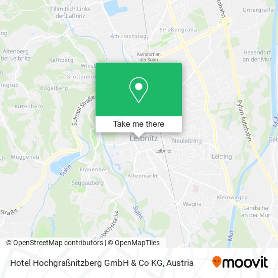 Hotel Hochgraßnitzberg GmbH & Co KG map