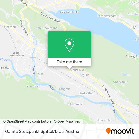 Öamtc Stützpunkt Spittal/Drau map