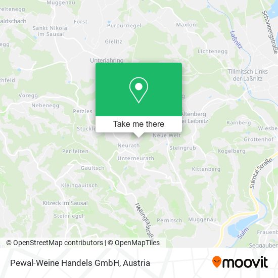 Pewal-Weine Handels GmbH map