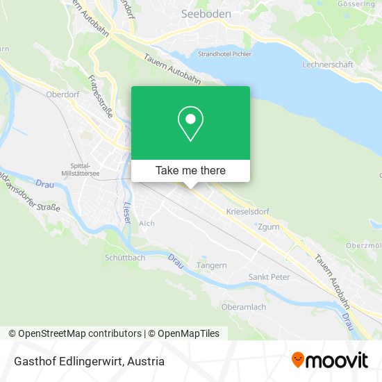 Gasthof Edlingerwirt map