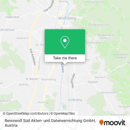 Reisswolf Süd Akten- und Datenvernichtung GmbH map