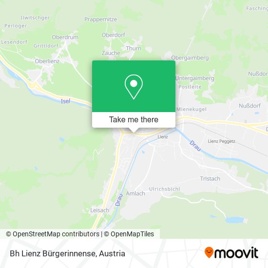 Bh Lienz Bürgerinnense map